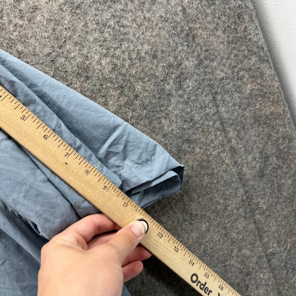 Columbia Shirt Men Large Gray Button Down PFG Fishing Omni Outdoors Vented Nylon - Picture 5 of 12